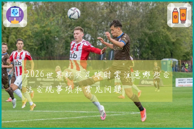 2026世界杯买足球时需注意哪些合法合规事项和常见问题