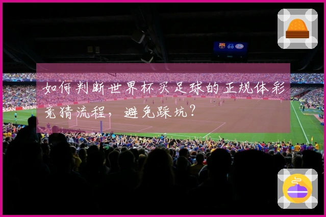 如何判断世界杯买足球的正规体彩竞猜流程，避免踩坑？