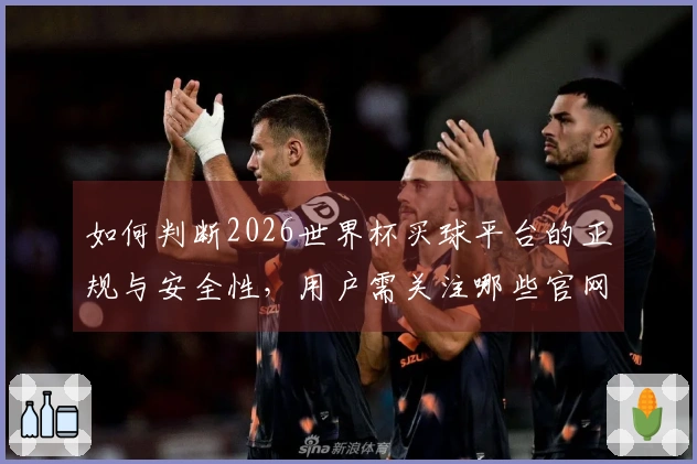 如何判断2026世界杯买球平台的正规与安全性，用户需关注哪些官网信息？