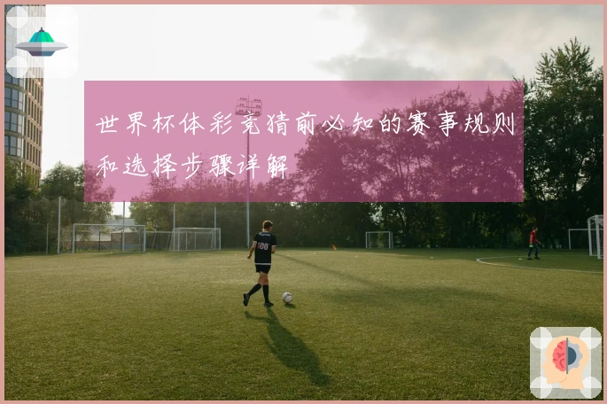 世界杯体彩竞猜前必知的赛事规则和选择步骤详解